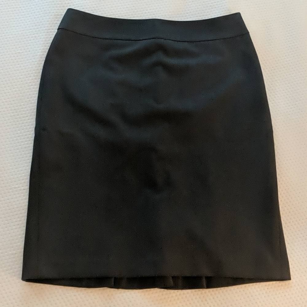 Ann Taylor Charcoal Grey Pencil Skirt